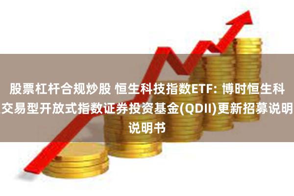 股票杠杆合规炒股 恒生科技指数ETF: 博时恒生科技交易型开放式指数证券投资基金(QDII)更新招募说明书