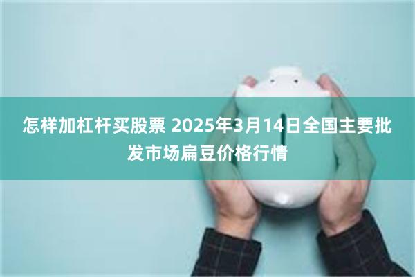 怎样加杠杆买股票 2025年3月14日全国主要批发市场扁豆价格行情